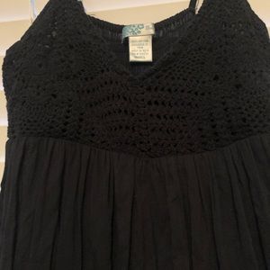 Ocean Drive Clothing Dress Navy sundress